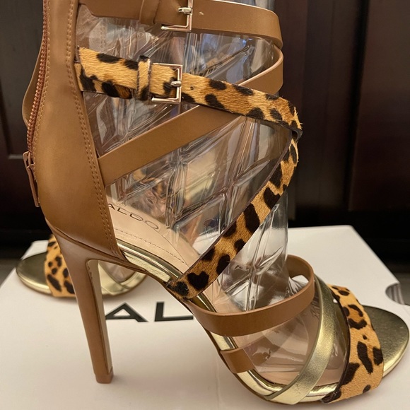 Valecia Leopard Heels - Picture 4 of 11